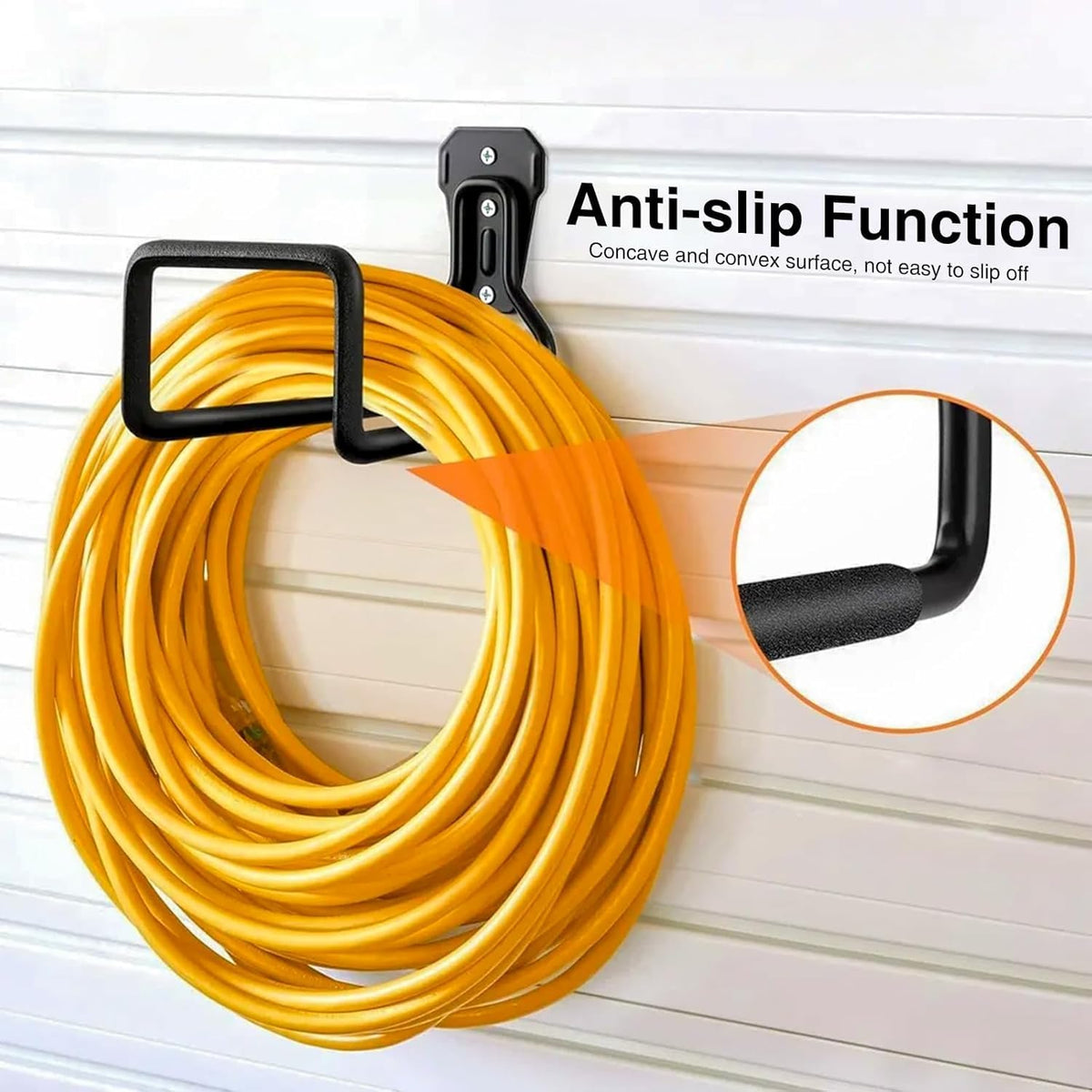 AinDen outdoor hose rack for easy watering and quick access.