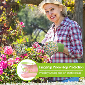 Ainiv high density stitching gloves durable for long lasting garden tasks