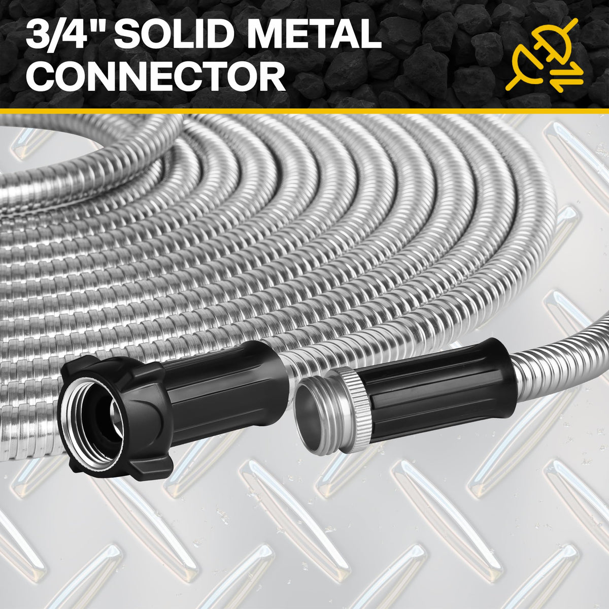 Ainpota connectable hose lengths extend to 125-150 ft