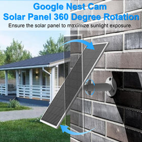 Aiobuvr solar installation kit includes bracket and screws for quick setup.