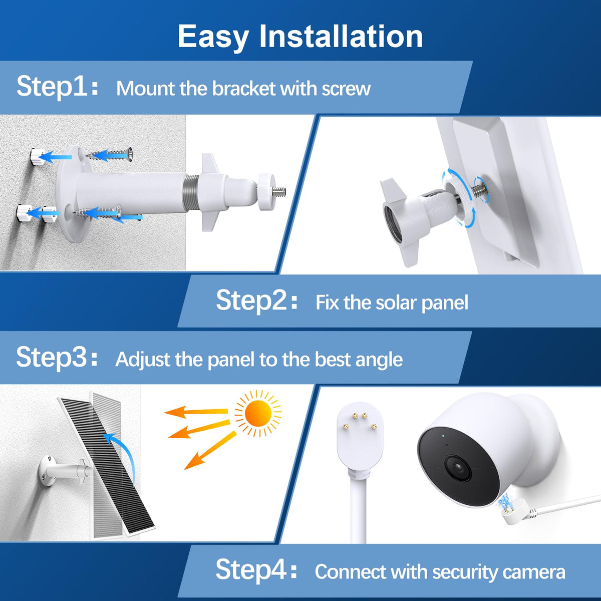 Aiobuvr indoor-outdoor compatibility keeps Nest Camera powered anywhere