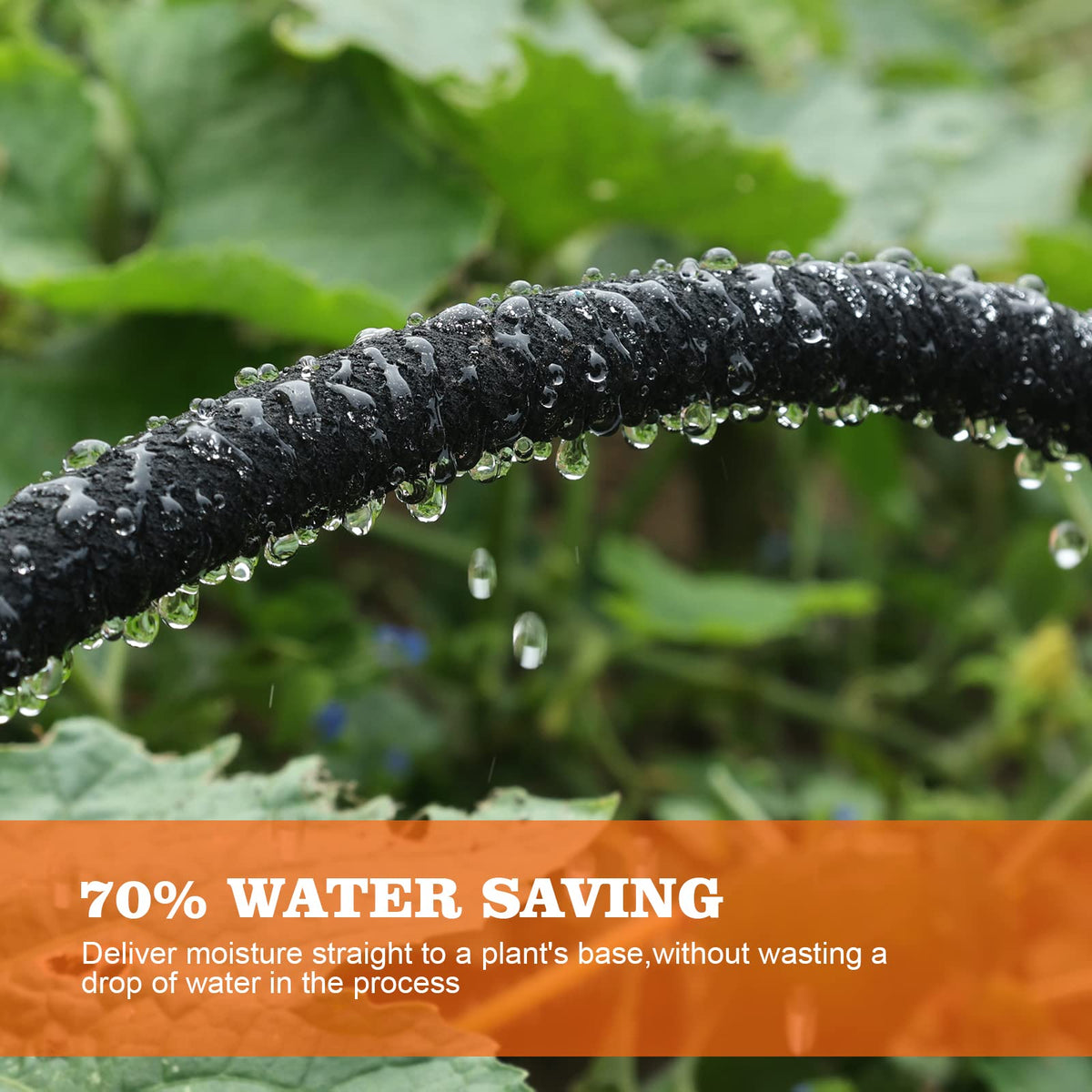 AIODE water-saving design helps reduce garden water use.