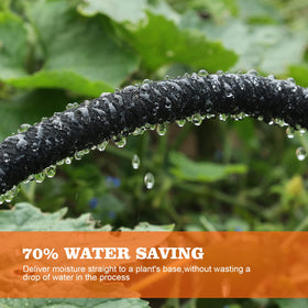AIODE water-saving design helps reduce garden water use.