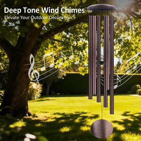 Aioguisn garden decor wind chimes enhance outdoor spaces with soothing melodies.