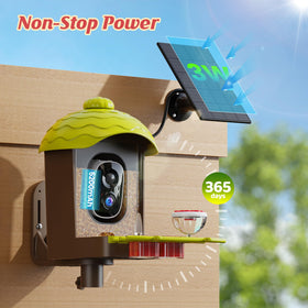AiPoaaol 110-degree wide lens covers a large garden area