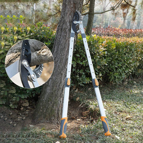 AIRAJ cutting action in garden scene for easy pruning