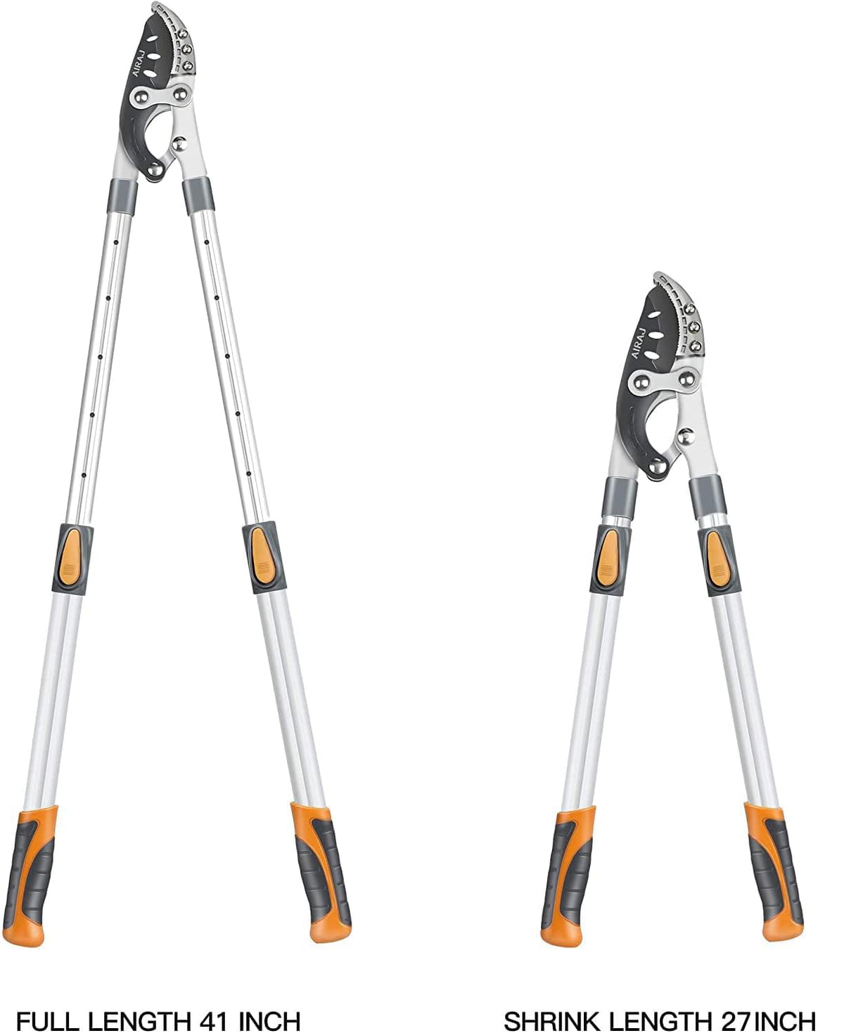 AIRAJ ergonomic handle provides comfortable pruning sessions