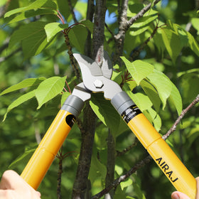AIRAJ heavy-duty tool handles various branches to keep your garden neat.
