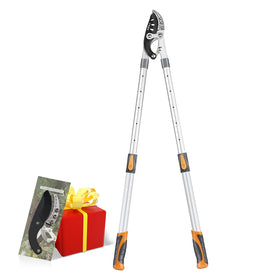 AIRAJ telescoping loppers extended reach for high branches