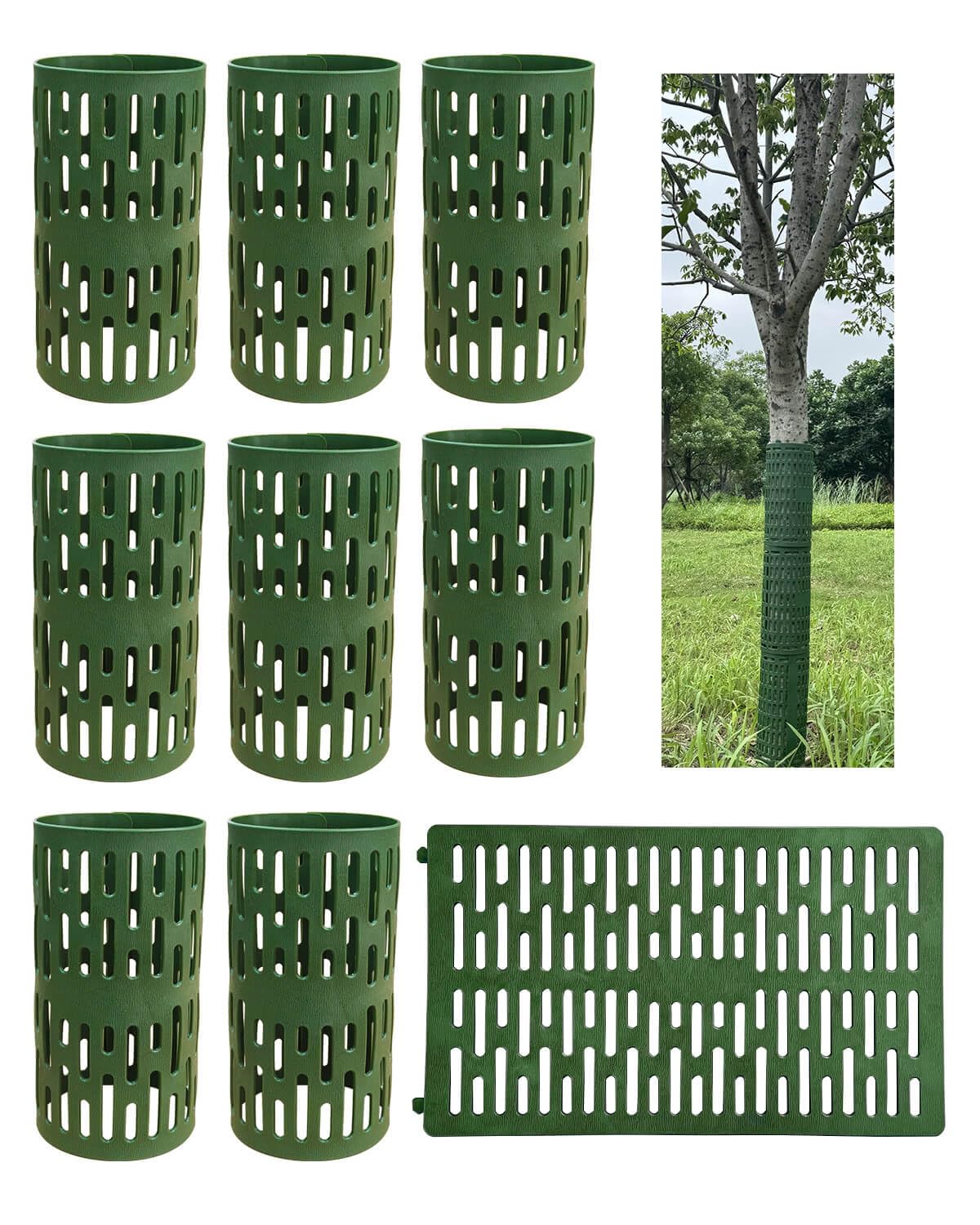 AireKouzia tree trunk protectors wrap-around for quick installation and trunk protection