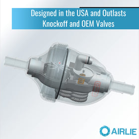 Airlie G52 valve case with durable polymer reduces cracking and failures