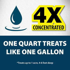 Airmax Nature's Blue Pond Dye is safe for ponds, wildlife, and pets.