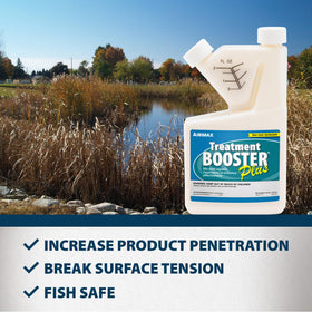 Airmax Treatment Booster Plus Surfactant safe use near aquatic life when directions followed.
