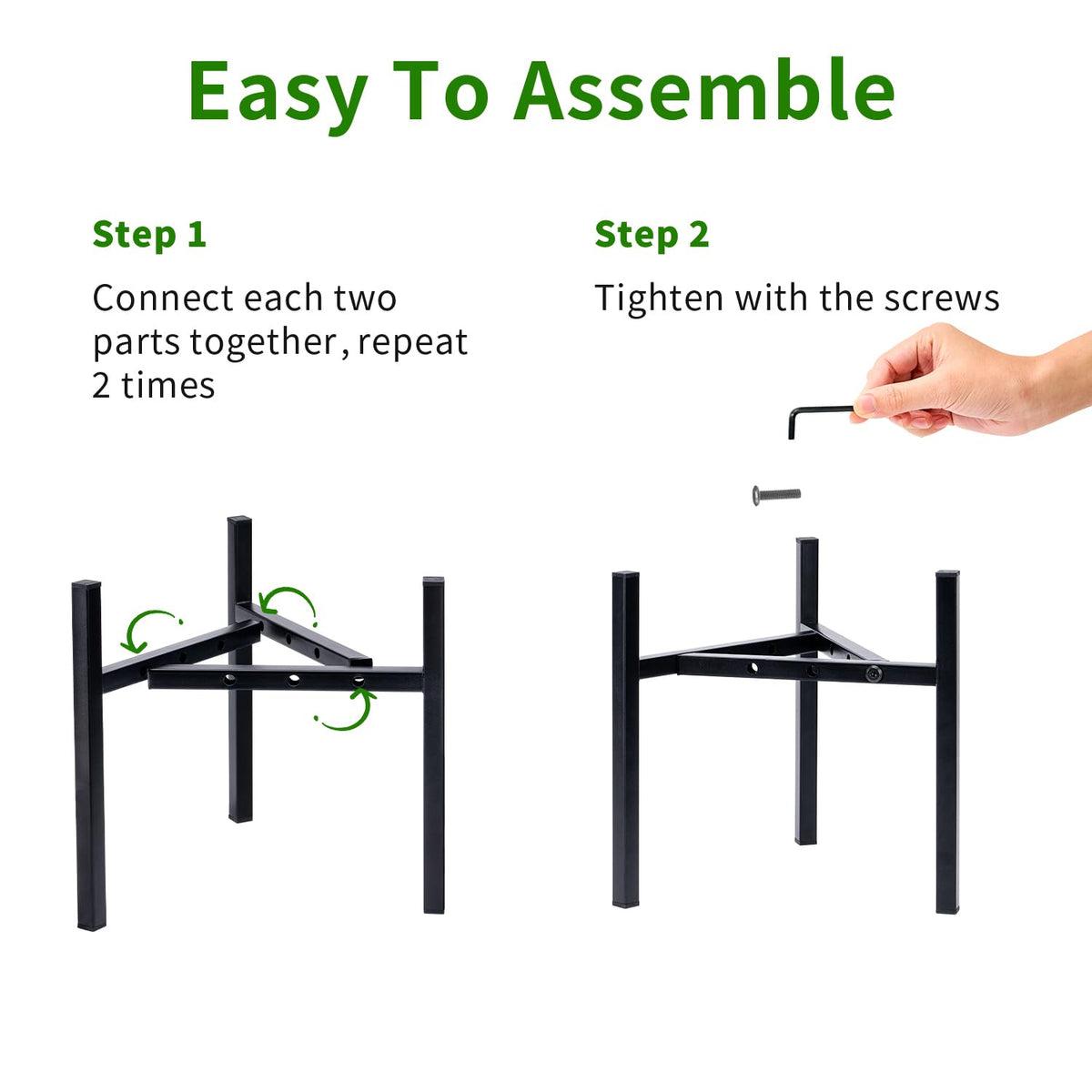 Airpark plant stand suitable for indoor and outdoor use