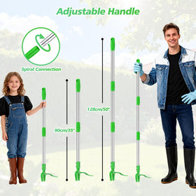 Aishkimo foot pedal design enables easy soil insertion