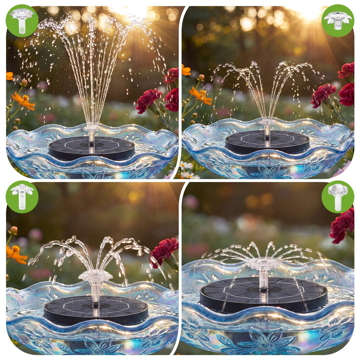 AISITIN adjustable brackets ensuring fountain stability in bowls