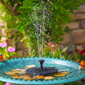 Easy setup and minimal maintenance with AISITIN solar fountain