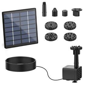 AISITIN eco-friendly solar pump reduces energy use during daylight.