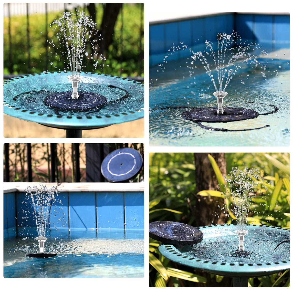 AISITIN fountain for outdoor ponds and aquariums