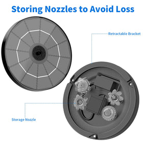 AISITIN four-nozzle storage interfaces offer versatile spray options