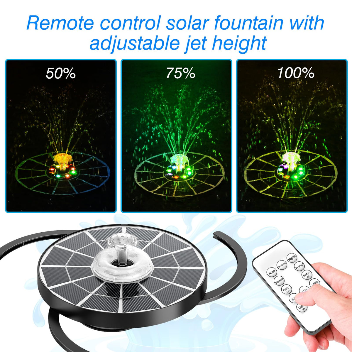 AISITIN glass-panel solar panel delivers higher efficiency and durability.