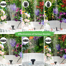 AISITIN pond water feature adds dynamic motion to garden ponds.