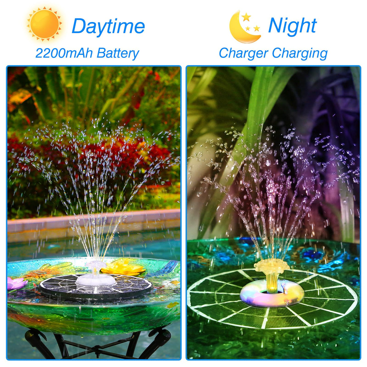 AISITIN remote control lets you adjust flow and modes.