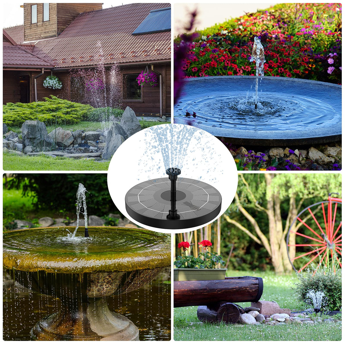 AISITIN keep water depth appropriate and clean to prevent clogs.