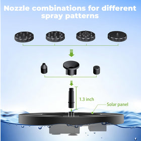 AISITIN fountain is easy to clean and re-circulates after night rest