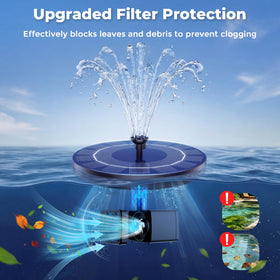 AISITIN pond setup with fountain for oxygen circulation