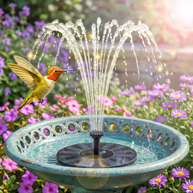 AISITIN six-pattern spray lets you customize garden water features