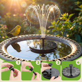 AISITIN fountain thrives in sunny spots delivering vibrant water displays