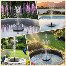 AISITIN fountain minimizes water loss with a stable base