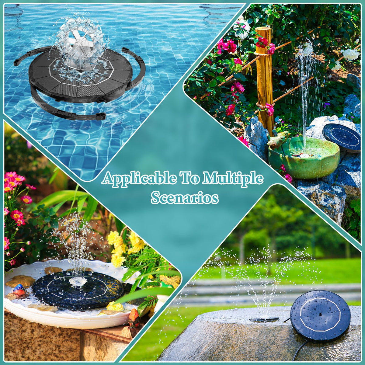 AISITIN upgraded filtering device helps prevent debris and keep flow steady.