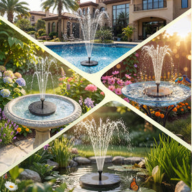 AISITIN versatile fountain for ponds pools aquariums and outdoor features.