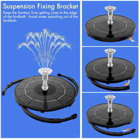 AISITIN water feature setup suitable for gardens and ponds