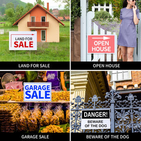 AITIKUE blank signs enable affordable, customizable advertising anywhere.
