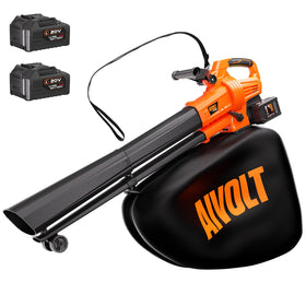 AIVOLT 40V cordless leaf blower delivering fast yard cleanup.