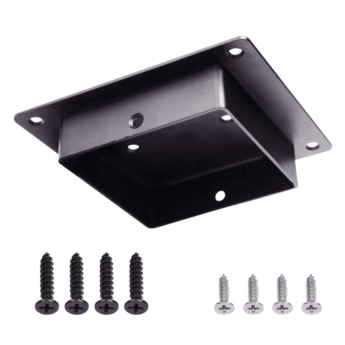 Aiwaiufu birdhouse mounting bracket on a 4x4 post for sturdy outdoor installation.
