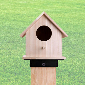Aiwaiufu mailbox post mount bracket for quick, secure outdoor installation.