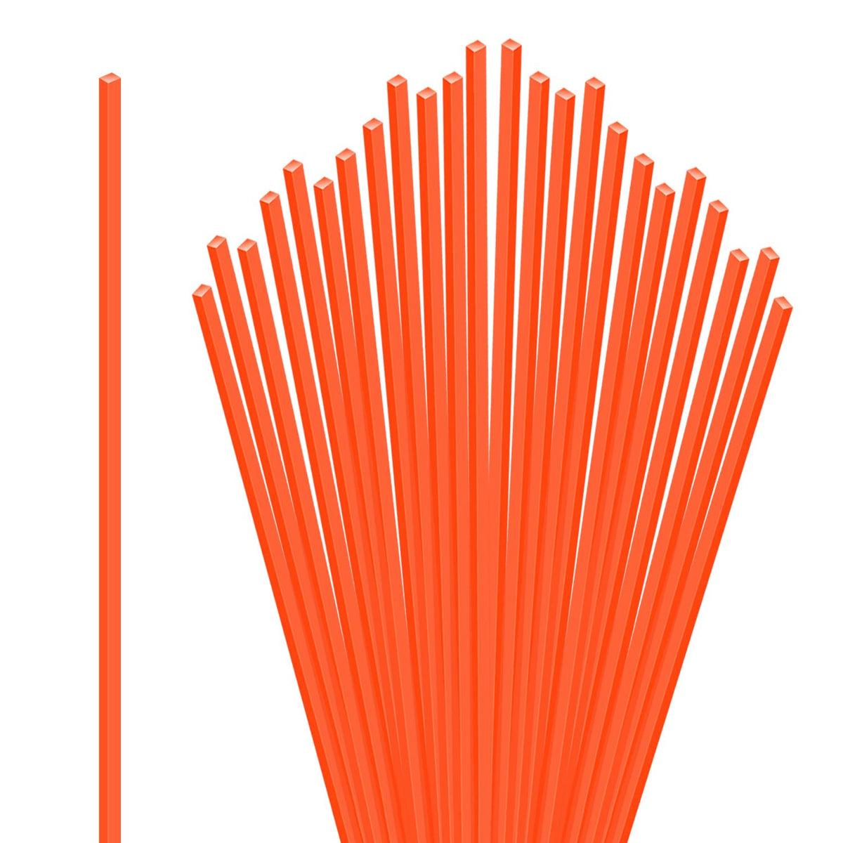 AIYOYOLIFE 25-pack trimmer line, 0.155 inch diameter, 18.5 inch length, ready-to-load for fast replacements.