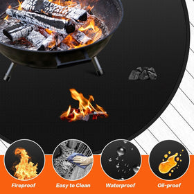 AIZEUSS waterproof oil-proof surface cleans with hose or towel.