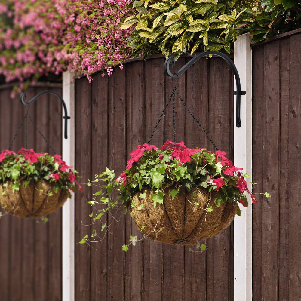 AJART 12-inch reach offers ample clearance for baskets and lanterns.