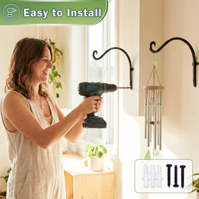 AJART easy-install kit with screws and anchors for quick setup