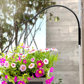 AJART Hanging Plant Hanger outdoor bird feeder hook for nearby birds
