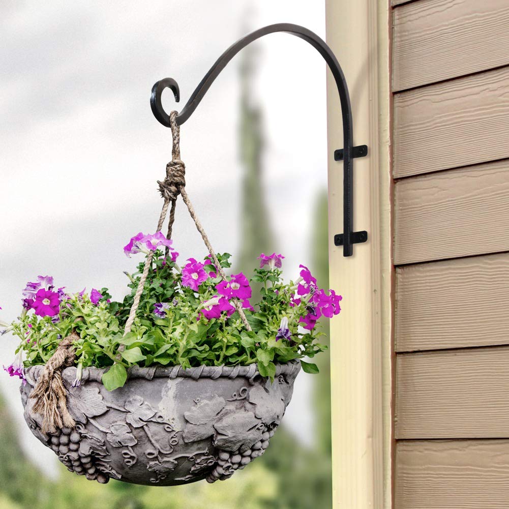 AJART versatile outdoor garden hanger for bird feeders and wind chimes