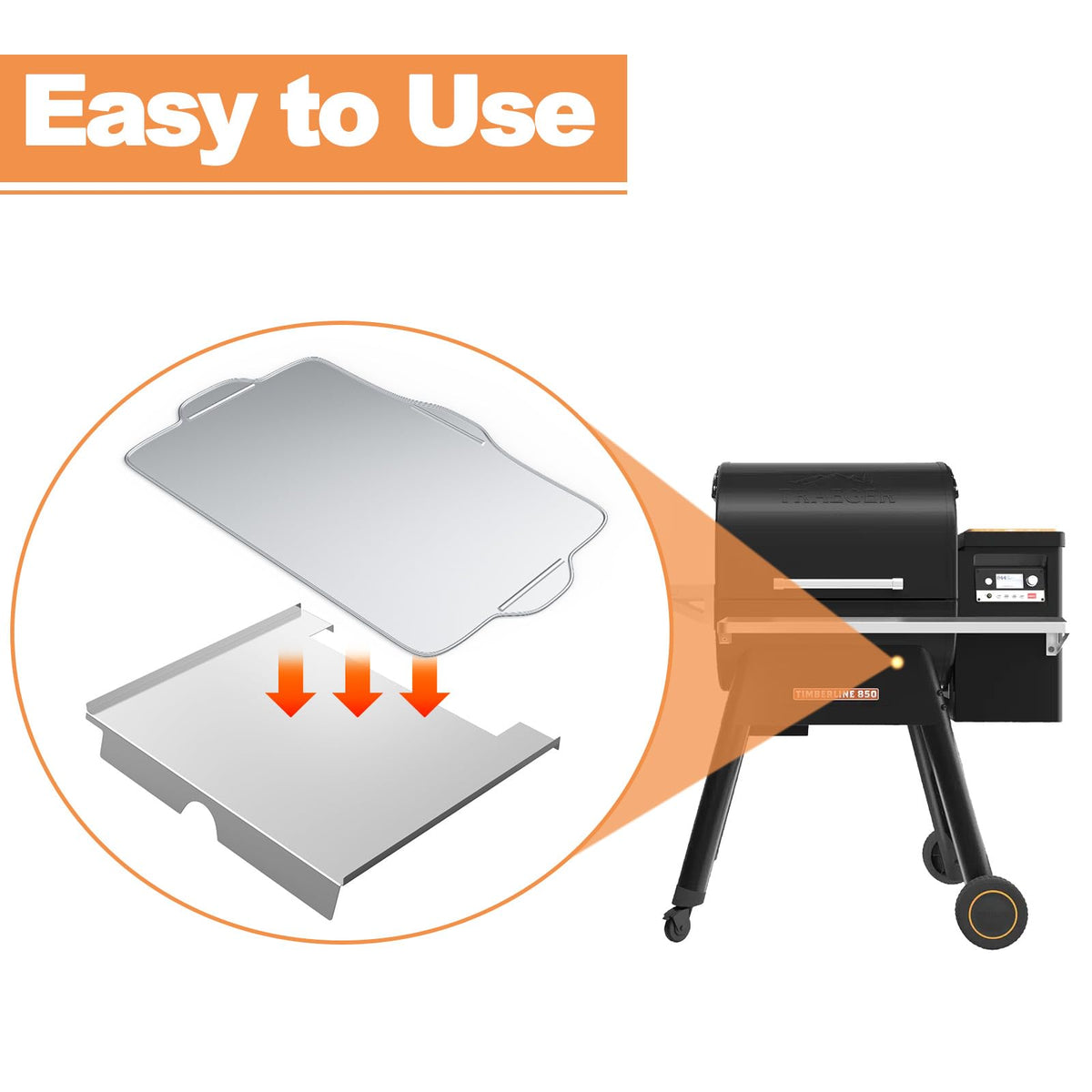 AJinTeby liners provide wash-free cleanup for faster meal prep and social time.