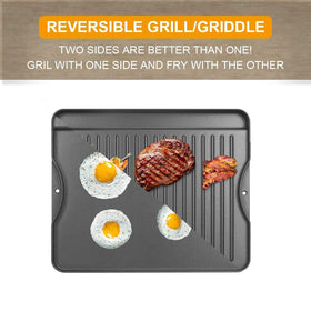 AJinTeby care tips: light oil after use to extend griddle life