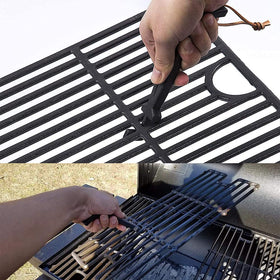 AJinTeby grill grate lifter safety-focused tool for secure adjustments.