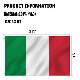 AJJSUE Italy flag gift idea for flag enthusiasts